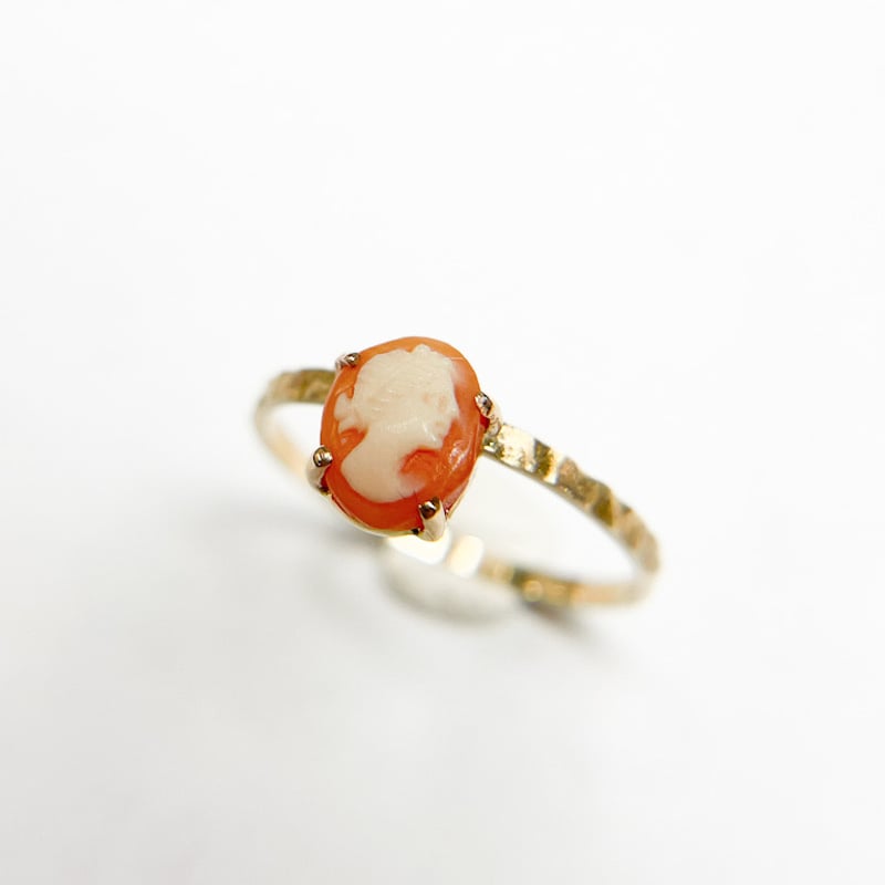 アンティークカメオ】k10リング | 煌美術工芸（Kira Art Jewelry）