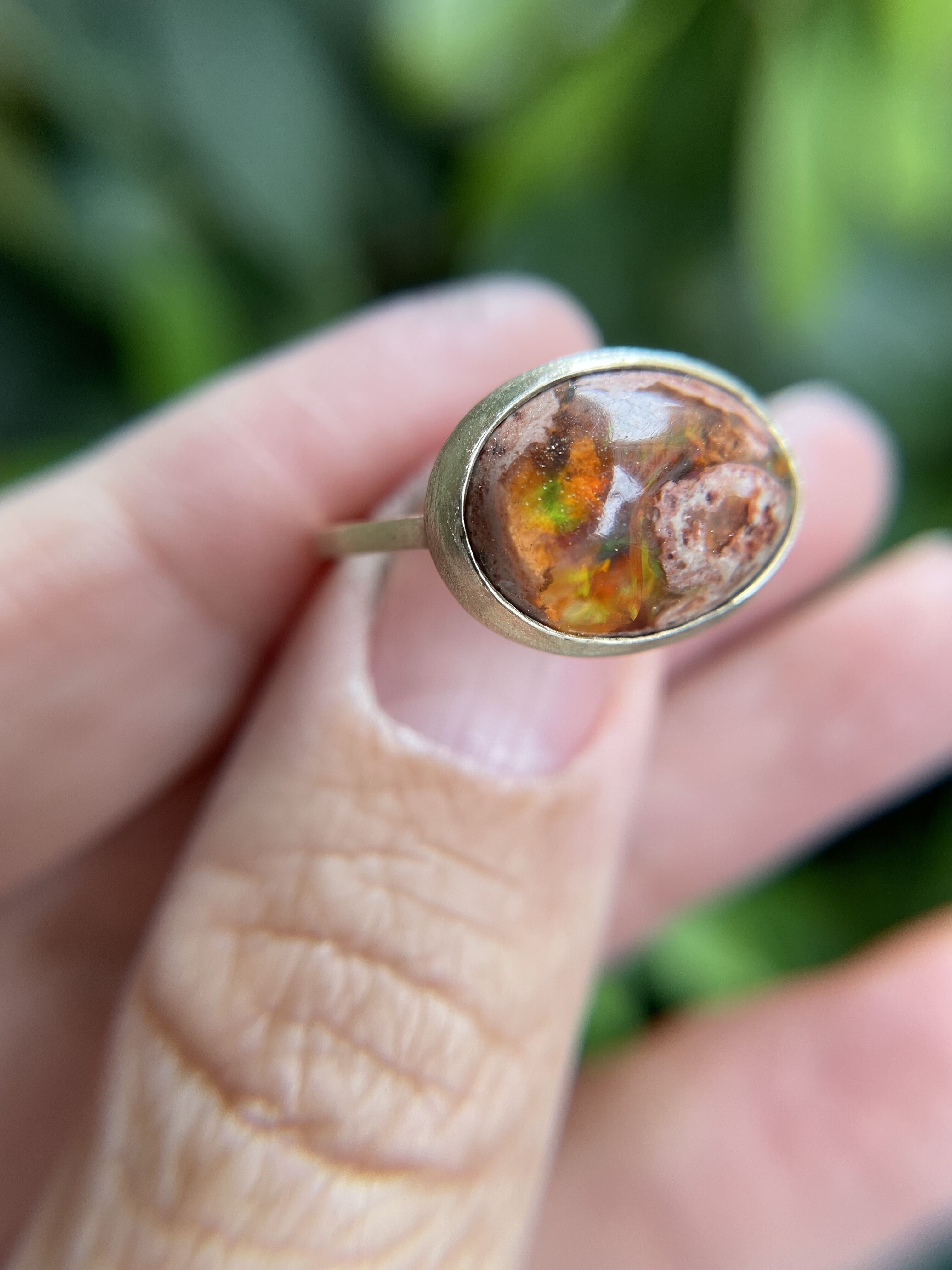 カンテラオパール】k10リング | 煌美術工芸（Kira Art Jewelry）