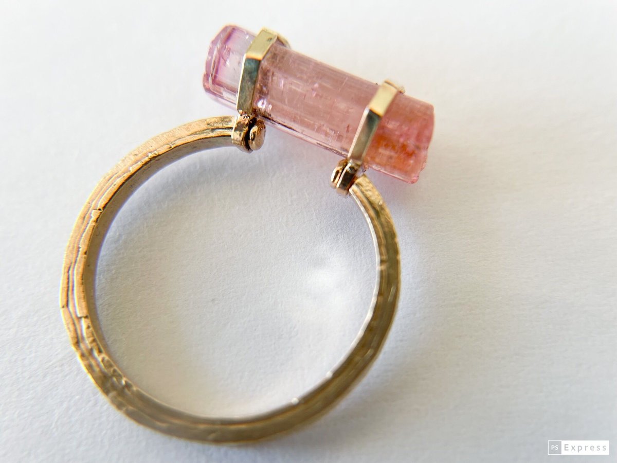 トルマリン】k10原石リング | 煌美術工芸（Kira Art Jewelry）