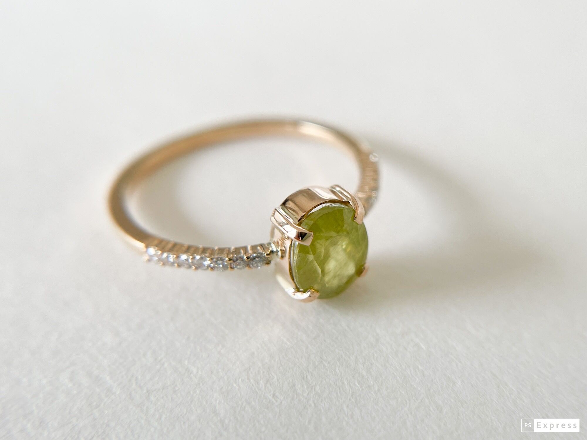 スフェーン】k10リング | 煌美術工芸（Kira Art Jewelry）