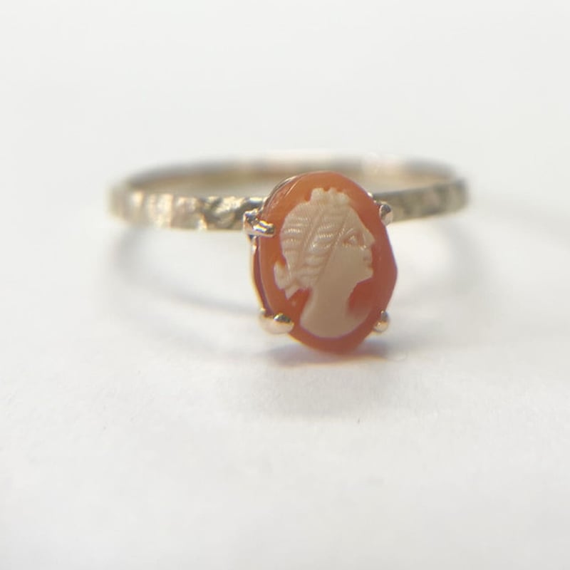 アンティークカメオ】k10リング | 煌美術工芸（Kira Art Jewelry）