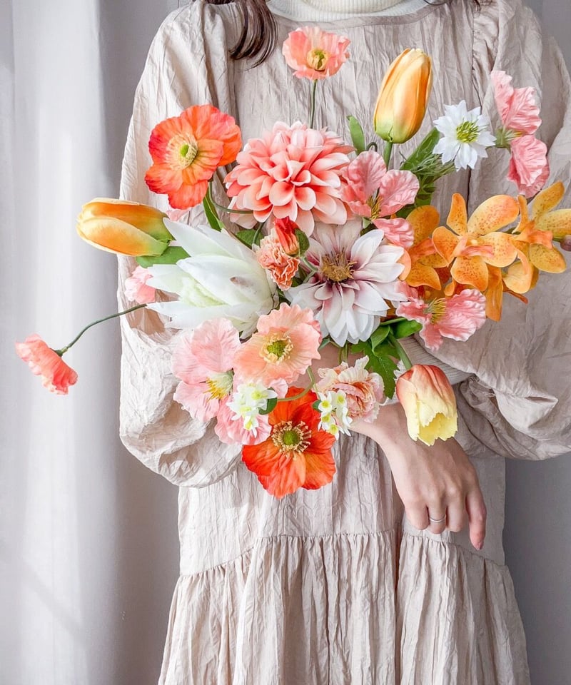 ウエディングブーケ&ブートニアセット/le Papillon/ルパピロン