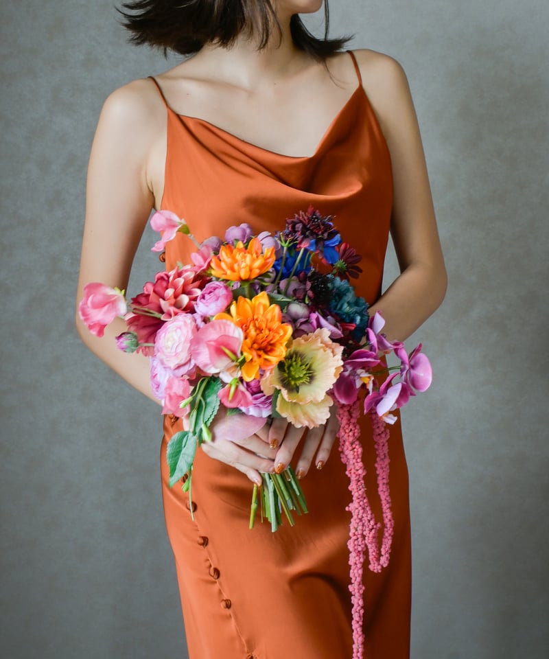 モディカラフルブーケ | 造花ブーケ ウェディングブーケ 持ち込み