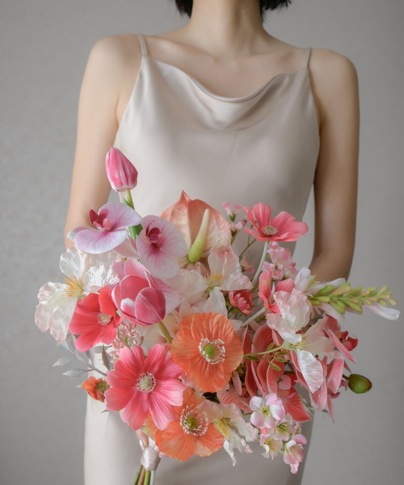 ウェディングブーケ アーティフィシャルフラワー 造花 カラーブーケ ブーケ【No.149】造花ブーケ アーティフィシャルフラワー ウェディング