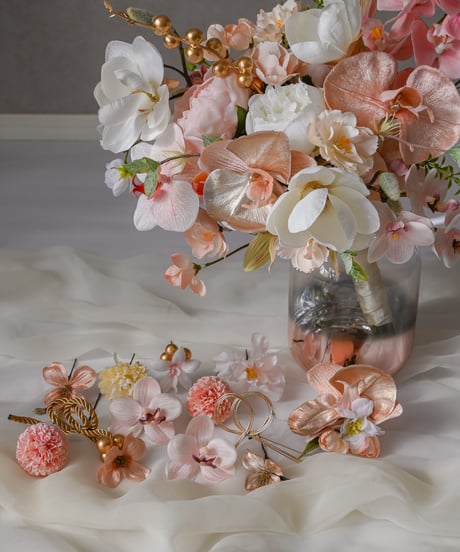 ウェディングブーケ　DOILLE_DOILLETTE 造花ブーケ doille doillette