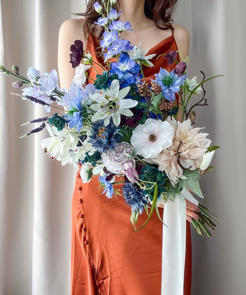 ブーケ ブートニア ヘアパーツ 3点セット アーティフィシャルフラワー ブーケ ブートニア ヘアパーツ 3点セット アーティフィシャルフラワー