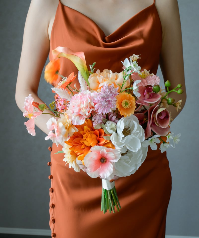 スプリングパルファムのブーケ | 造花ブーケ ウェディングブーケ