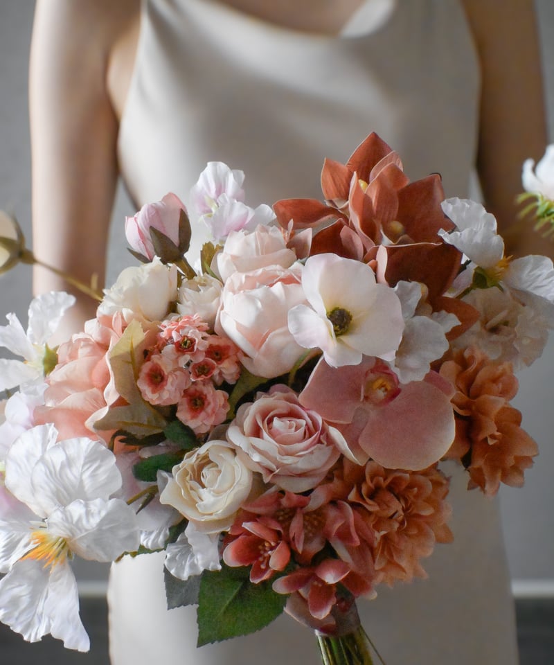 プリュネのブーケ | 造花ブーケ ウェディングブーケ 持ち込みブーケ