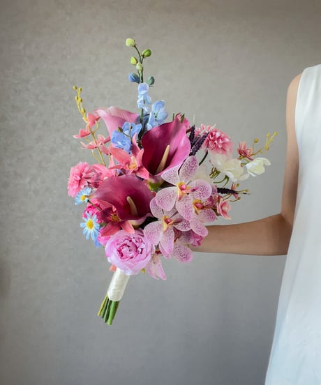 ウェディングブーケ　DOILLE_DOILLETTE 造花ブーケ doille doillette