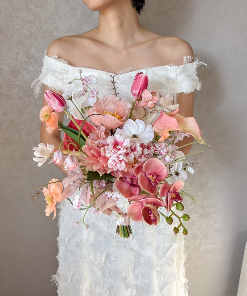 結婚式 前撮り ブーケ アーティフィシャルフラワー てろ 結婚式 前撮り ブーケ アーティフィシャルフラワー てろ