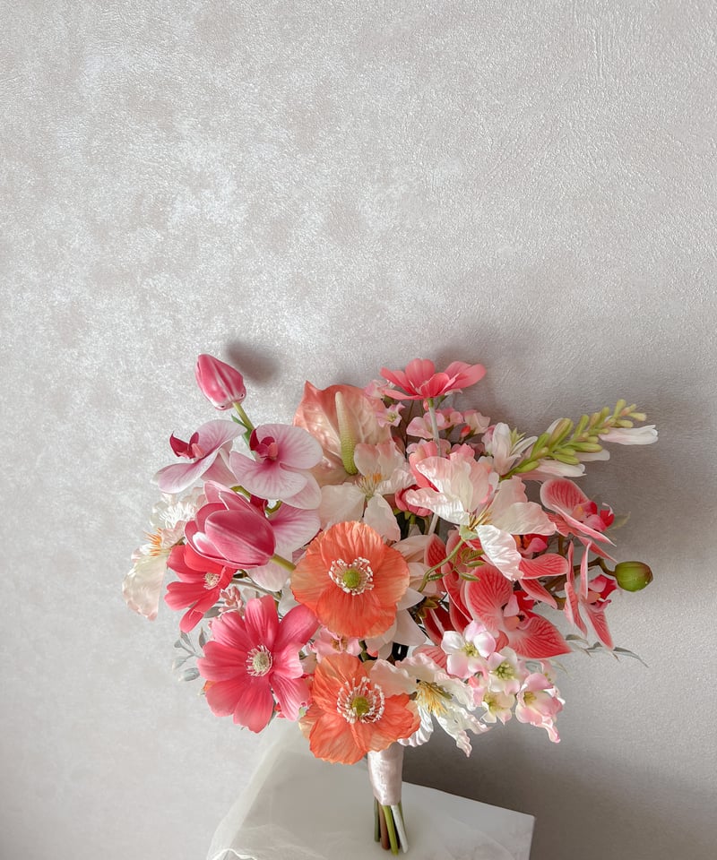 スイートスプリングのブーケ | 造花ブーケ ウェディングブーケ