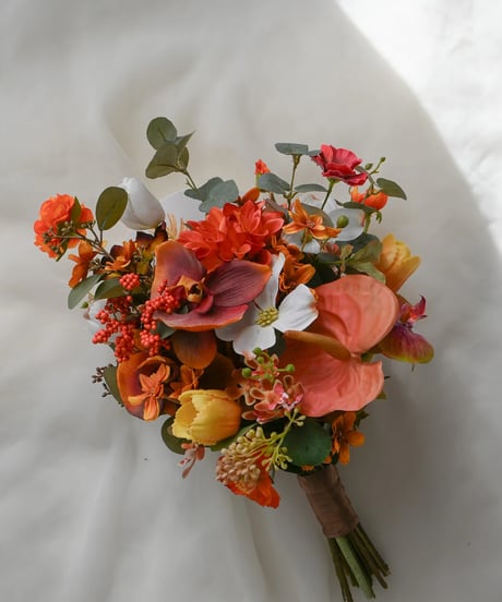 ウェディングブーケ　DOILLE_DOILLETTE 造花ブーケ doille doillette