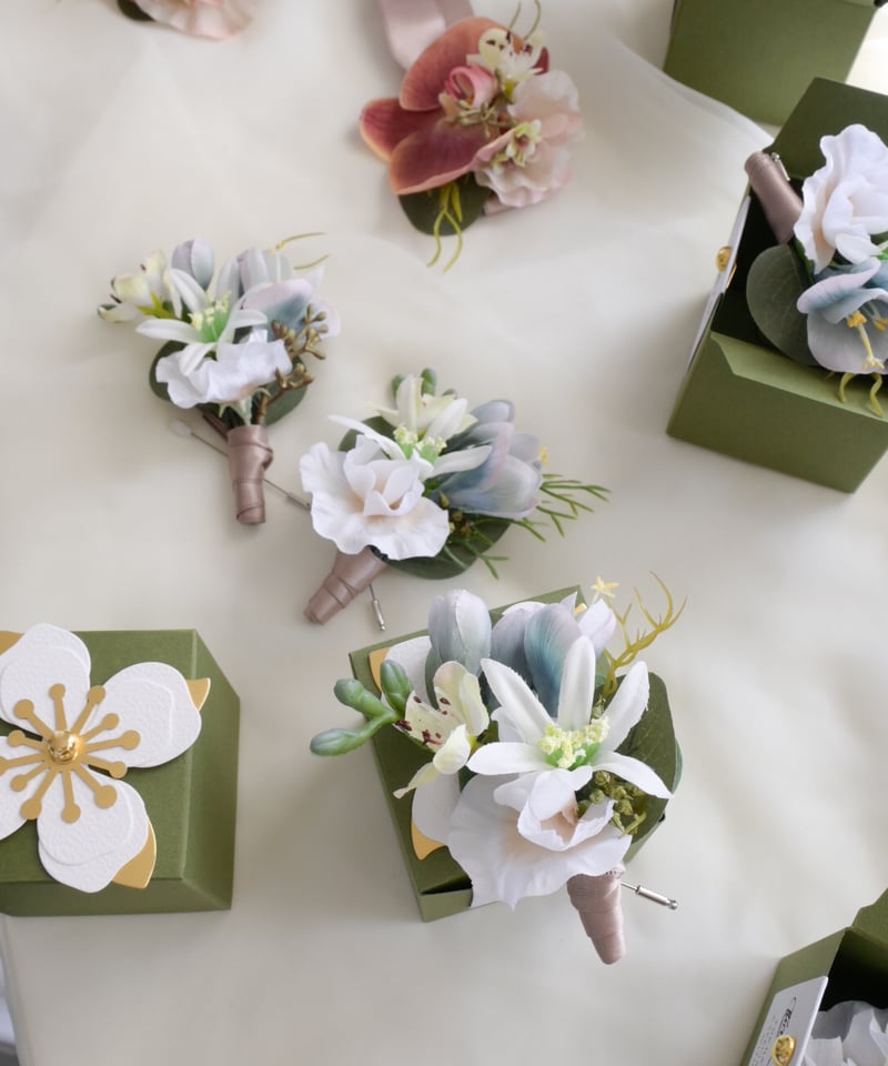 ゲストフラワー ブートニア | doille doillette