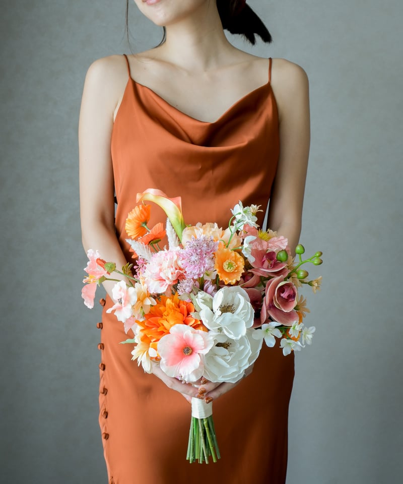 スプリングパルファムのブーケ | 造花ブーケ ウェディングブーケ