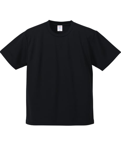 5900 4.1oz ﾄﾞﾗｲｱｽﾚﾁｯｸTｼｬﾂ 002ﾌﾞﾗｯｸ