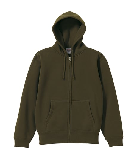 5620 10.0oz T/Cｽｳｪｯﾄﾌﾙｼﾞｯﾌﾟﾊﾟｰｶ (裏起毛) 033ｵﾘｰﾌﾞ