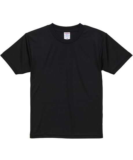 5900 4.1oz ﾄﾞﾗｲｱｽﾚﾁｯｸTｼｬﾂ 002ﾌﾞﾗｯｸ