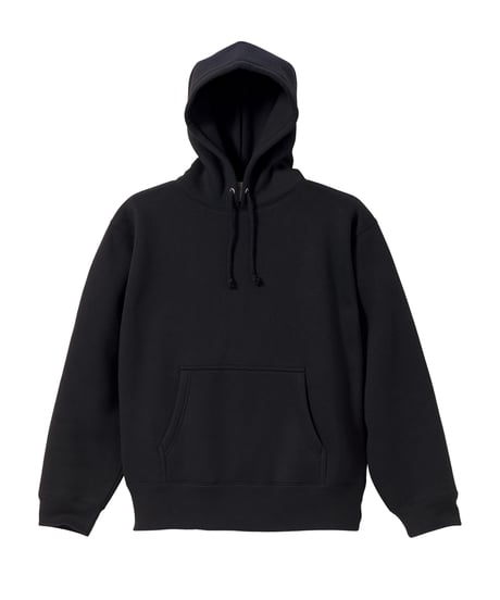 5618 10.0oz T/Cｽｳｪｯﾄﾌﾟﾙｵｰﾊﾞﾊﾟｰｶ (裏起毛) 002ﾌﾞﾗｯｸ