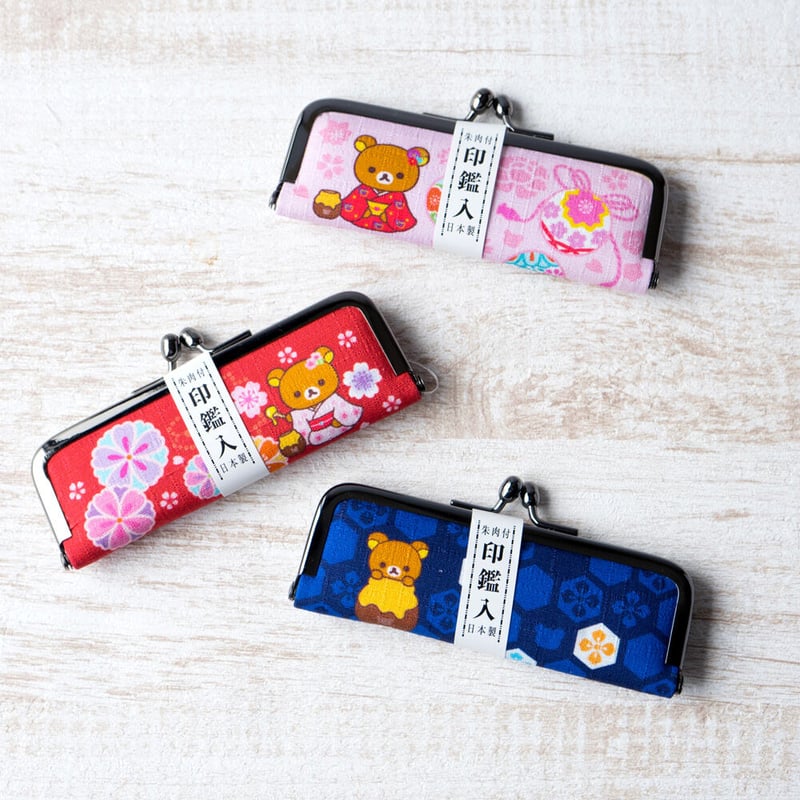 茶房 朱肉印鑑入れ 亀甲 | りらっくま茶房オンラインストア