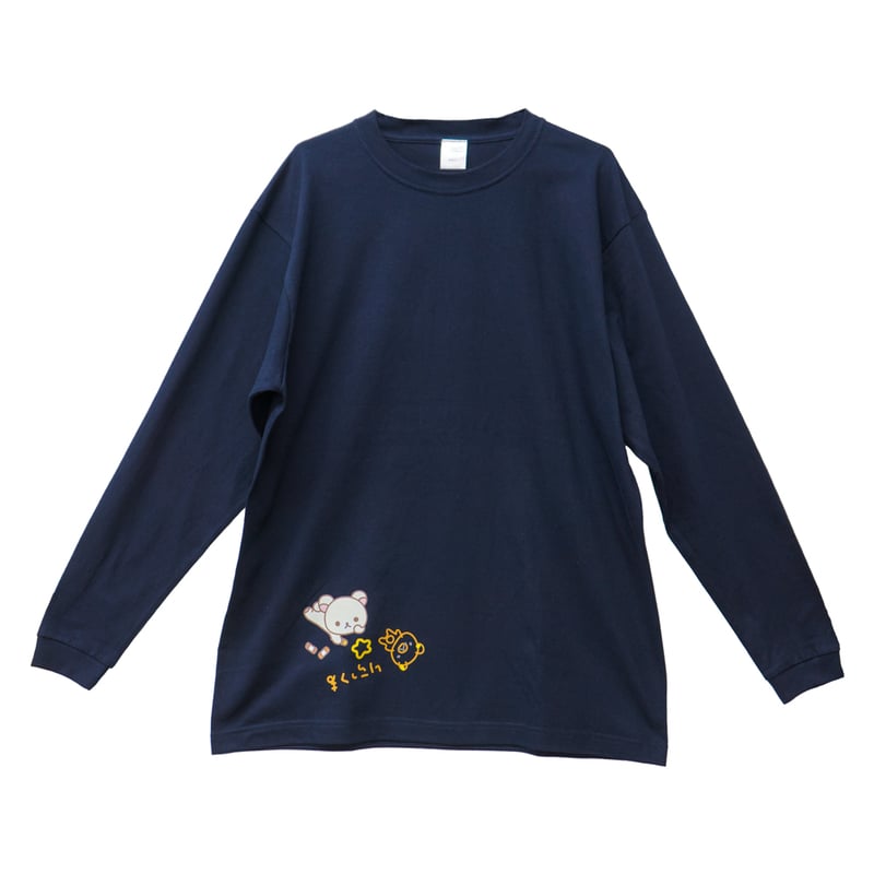 ✶タグ付き✶ マーラカランコエ ピンタック ロングスリーブ シャツ ネイビー ✶タグ付き✶ マーラカランコエ ピンタック ロングスリーブ