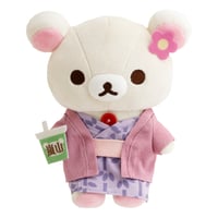 リラックマ　りらっくまの湯シーンぬいぐるみ　ショッパー付き 道後りらっくまの湯ぬいぐるみ【ﾘﾗｯｸﾏ】 | りらっくま茶房