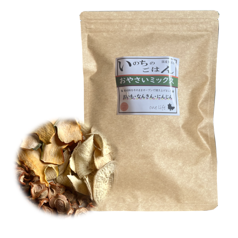 犬用無添加ドライ野菜 Amazon | ドッグフード工房 乾燥野菜ミックス 210g (70g × 3袋) 国産