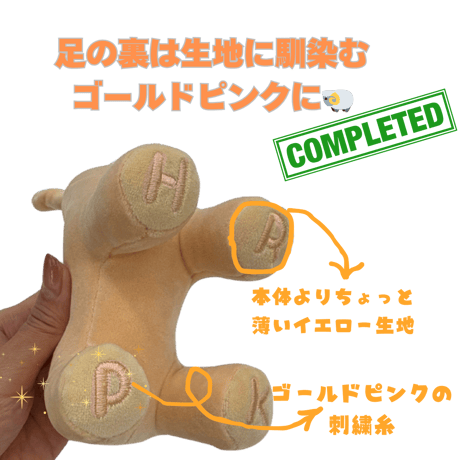 立体ホリパカぬいぐるみ
