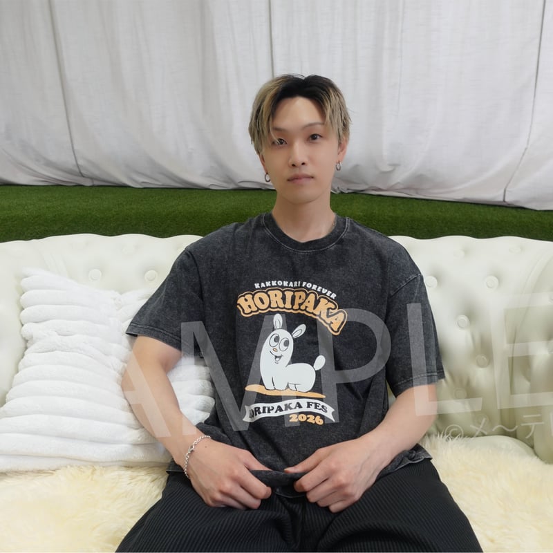 ホリパカTシャツ（BLACK） | ホリナツのカンムリ（仮）グッズストア