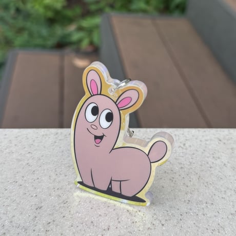 オーロラアクリルキーホルダー