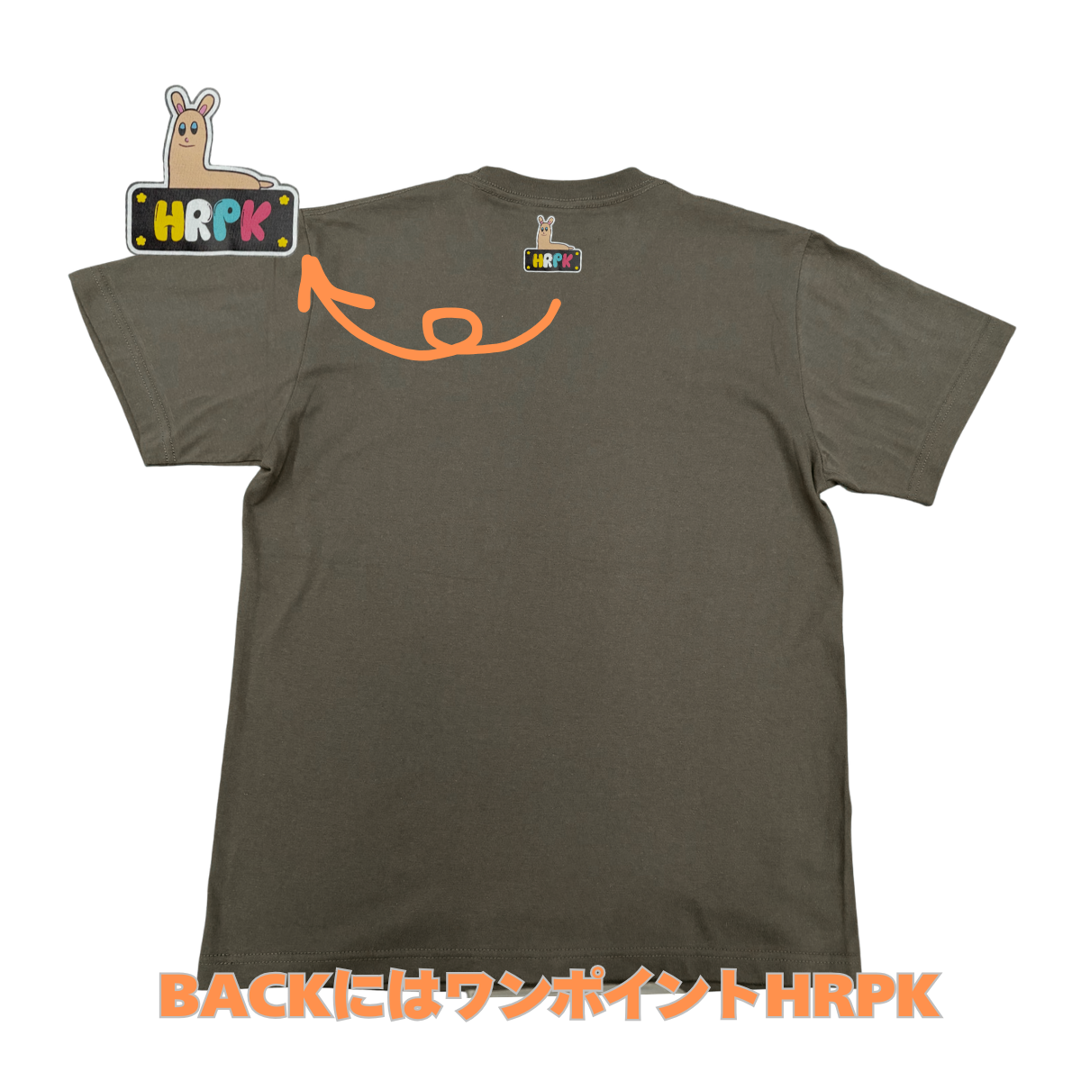 堀夏喜 ホリパカ ペール缶セット ロンT&Tシャツ ホリパカTシャツ（BACKデザイン） | ホリナツのカンムリ（仮