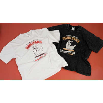 ホリパカTシャツ（WHITE） | ホリナツのカンムリ（仮）グッズストア