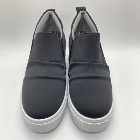 ３cmインヒールスリッポン　black