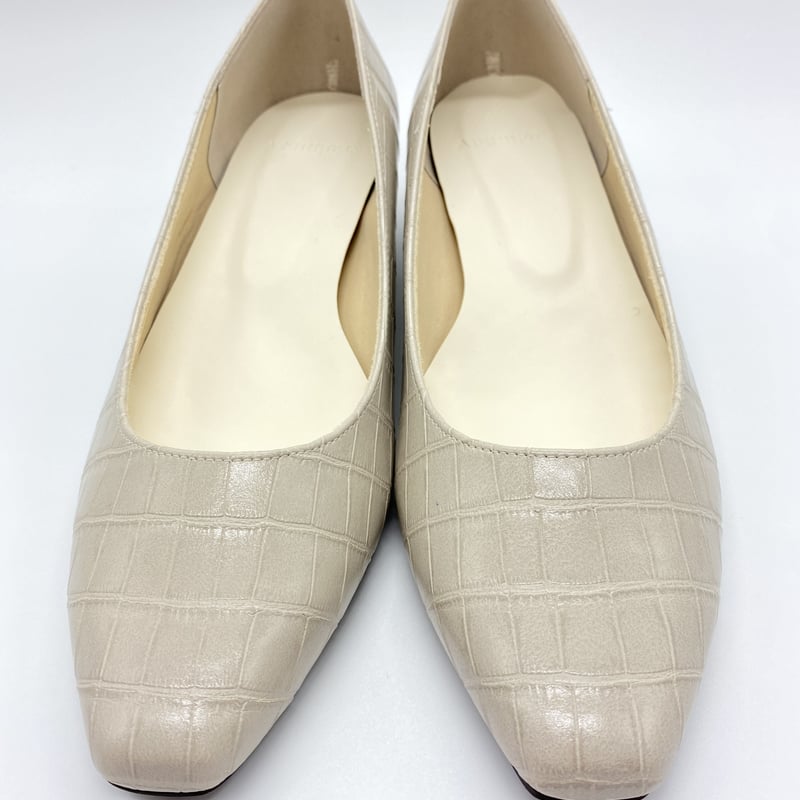 スクエアトゥプレーンパンプス Crocodile柄 【国内製品】 | Lux スクエアトゥプレーンパンプス Crocodile柄 【国内製品】 | Lux