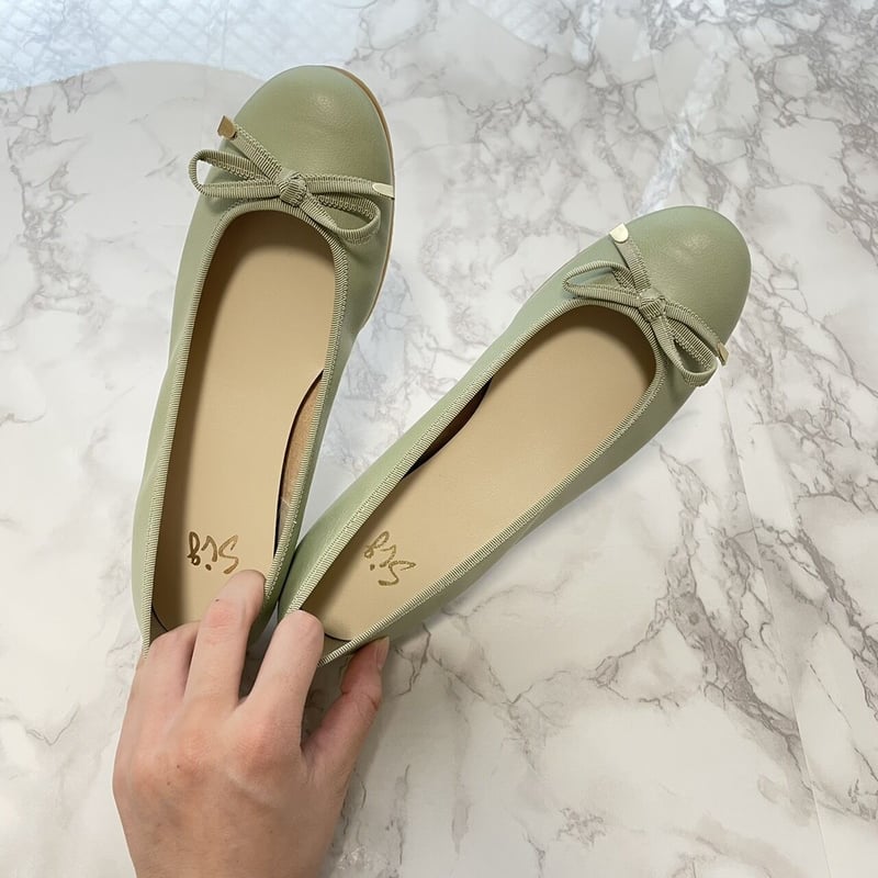 MUSE de DeuxiemeClasse 別注ブレンテッラ バレエシューズ フラットバレエシューズ Mint 【国内製品】 | Lux by SELENES