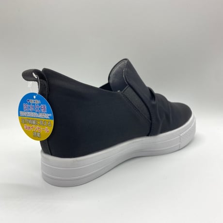 ３cmインヒールスリッポン　black