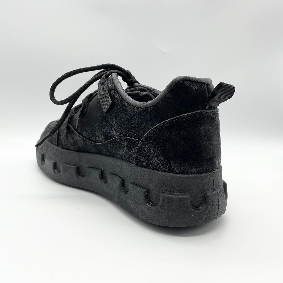 厚底フラットスニーカー BLACK | Lux by SELENES 厚底フラットスニーカー BLACK | Lux by SELENES