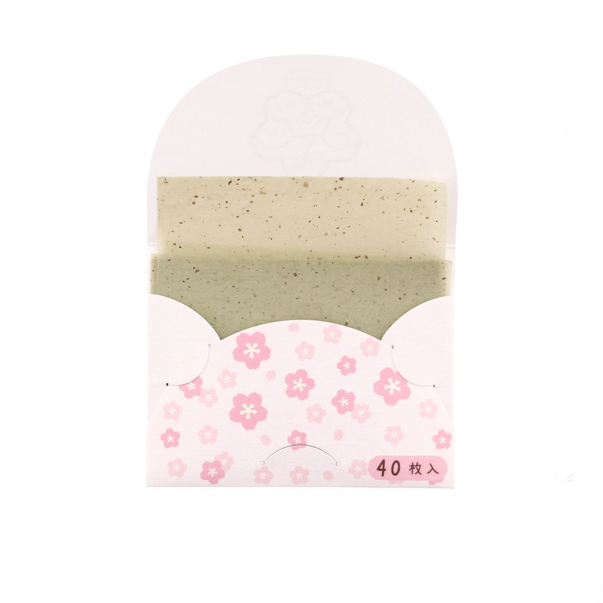 お茶の葉入りあぶらとり紙【桜】 | すみっコぐらし堂オンラインストア