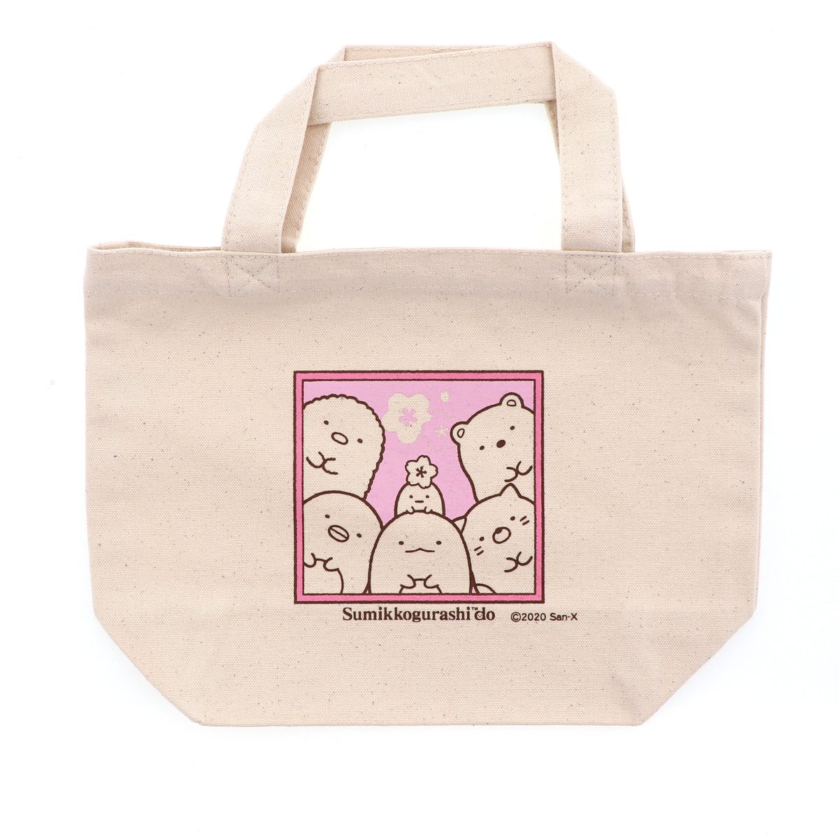ミニトートバッグ【桜とすみっｺ】 | すみっコぐらし堂オンラインストア