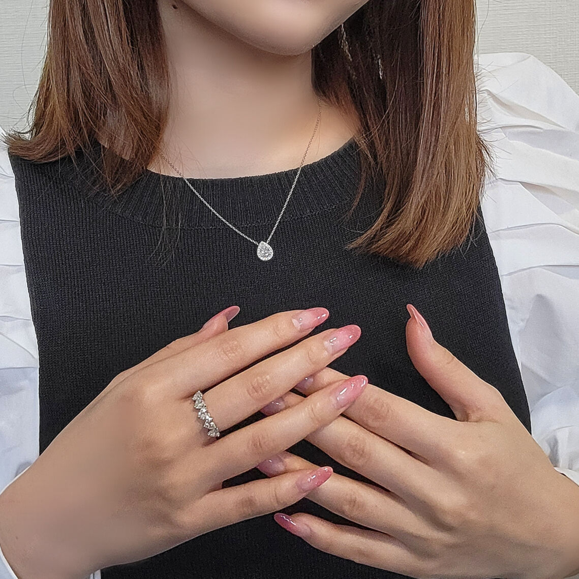 0.418カラット ペアシェイプ ダイヤモンド 0.418カラット ペアシェイプ ダイヤモンド