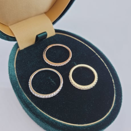 【オーダー品】Essentials micropave band