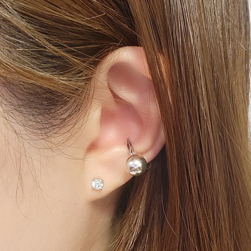 ブルーノページ         k18PG 片耳ピアス イヤーカフ K18 馬蹄 イヤーカフピアス 通販 - ディノス