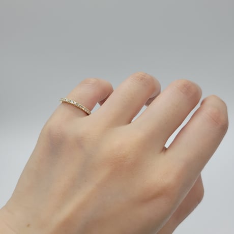 【オーダー品】Essentials micropave band