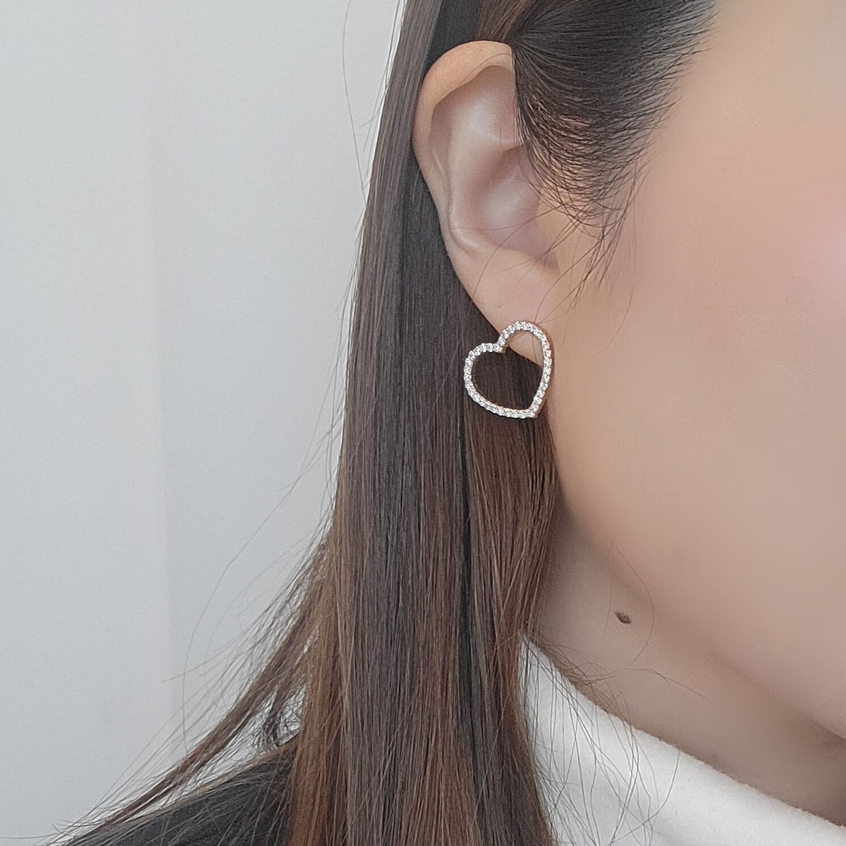 Love/ラブ】シングルピアス | moi et bijoux