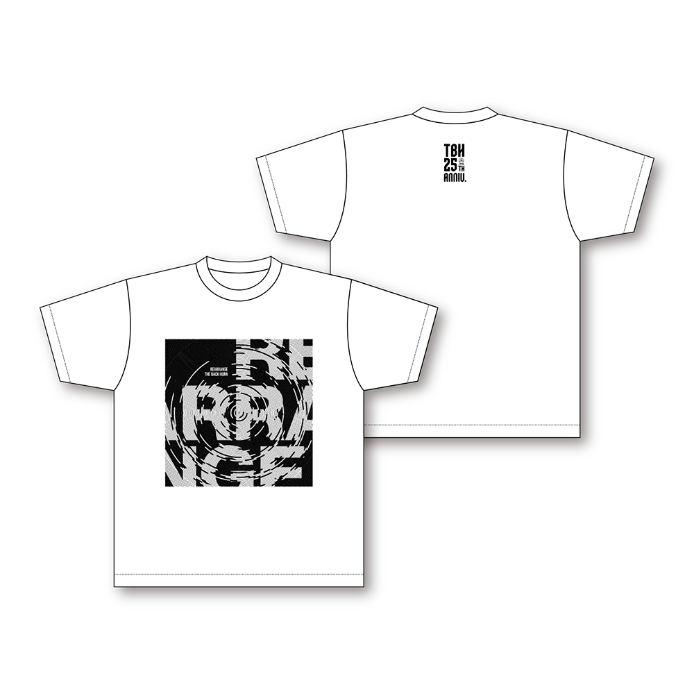 REARRANGE THE BACK HORN Tシャツ（White） | THE BACK 