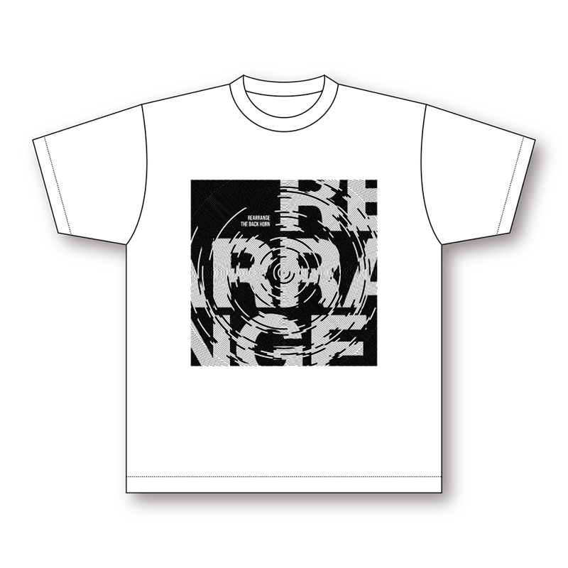 REARRANGE THE BACK HORN Tシャツ（White） | THE BACK