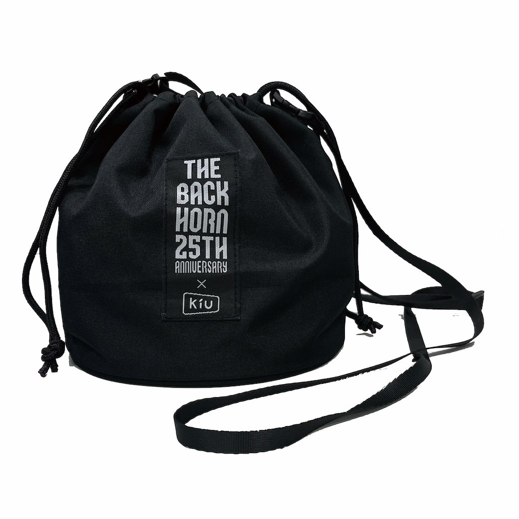 THE BACK HORN × KiU COLLABORATION ドローストリングバッグ