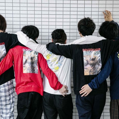 RAT CAT6 ロングTシャツ(ブラック)