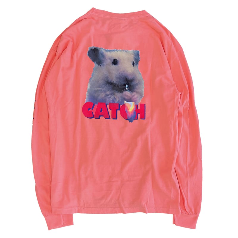 RAT CAT8ロンT(ネオンレッドオレンジ) | KYUSONEKOKAMI OFFICIA