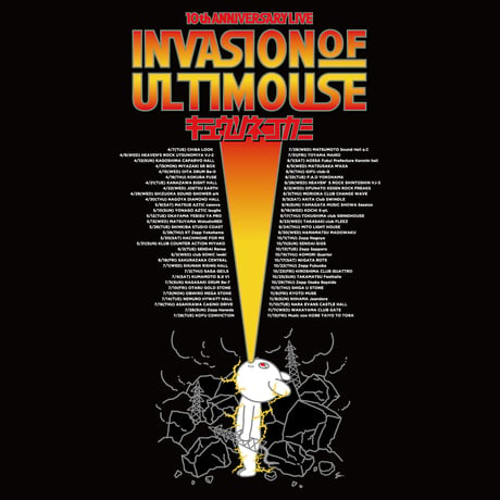10th ANNIVERSARY TOUR -アルテマウスの襲来- ツアーTシャツ(ブラック)