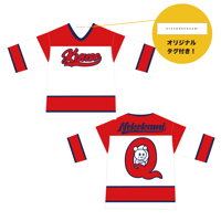 ホッケーTシャツ／ホワイト